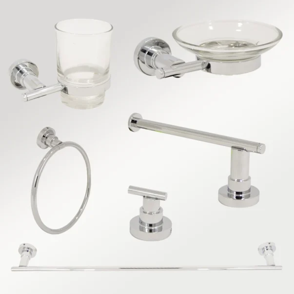 K&B Bathroom Accessories set 6 pieces